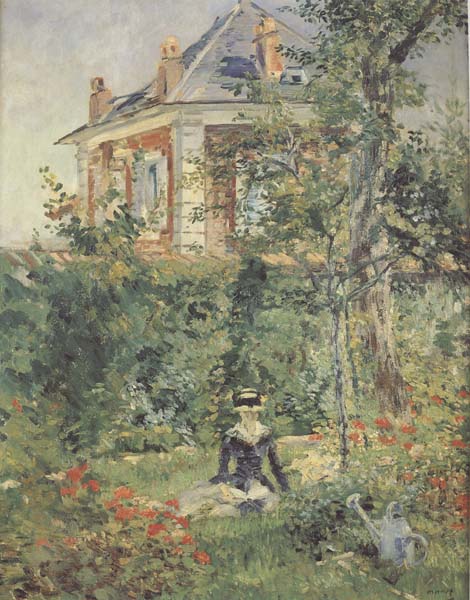 Edouard Manet Un coin du jardin de Bellevue (mk40)